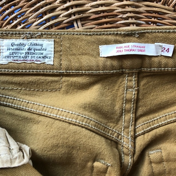 LEVI’S RIBCAGE CROPPED PANTS - Picture 6 of 9